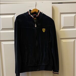 Ferrari Black Jacket with Logo